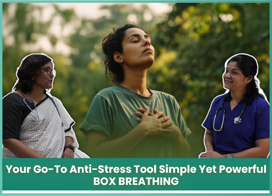 Box Breathing for Stress Relief | Dr. Reetu Jain